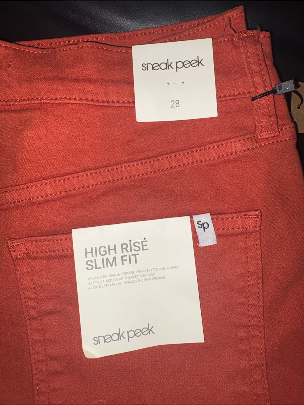 Sneak Peek NWT High Rise Slim Fit Jeans – Boutique - Picture 11 of 16